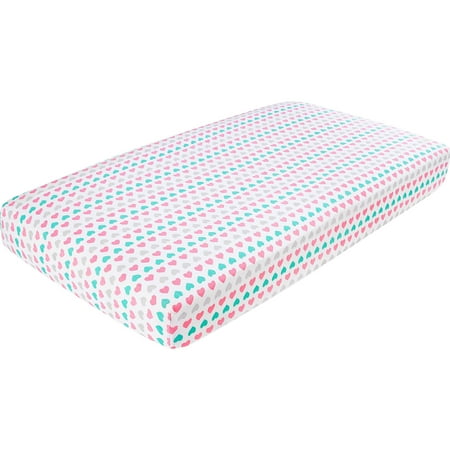 Ideal Baby By The Makers of Aden + Anais Girl Muslin Crib Sheet Pretty Sweet -- 1 Sheet