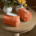 thumbnail image 5 of SSZMDLB under $5 Tissue Box Cover Storage Bag Soft Fabric Case for Home Car Desktop Office Restaurant Lightweight Portable Easy Clean Decorative Paper Dispenser, 5 of 6