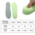 thumbnail image 3 of Unique Bargains 2 Pair Durable Comfortable Shoe Inserts Green, Gray 7, 3 of 6