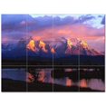 thumbnail image 1 of Mountain Scene Ceramic Tile Mural Kitchen Backsplash Bathroom Shower 405636-S43, 1 of 3