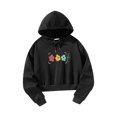 thumbnail image 4 of Sudadera con capucha para mujer, ropa de calle, jersey negro de otoño e invierno, ropa para mujer, jersey, Tops para senderismo de primavera SG, 4 of 10