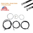 thumbnail image 1 of Universal motorcycle cable kit clutch cable brake cable throttle cable kit-, 1 of 3