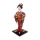 thumbnail image 4 of Estatua de muñeca geisha oriental de resina, figura tradicional de dama para dormitorio Estilo D, 4 of 9