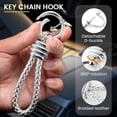thumbnail image 4 of for Buick Key Fob Cover with Metal Braided Rope Keychain, Upgraded Soft Case for Enclave Encore GX Envision LaCrosse Regal Tourx (6 buttons) Fob Shell, 4 of 7
