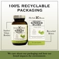 thumbnail image 5 of Herbal Roots Organic Ginkgo Biloba | 1,400mg per Serving | 60 Vegan Capsules, 5 of 8