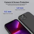 thumbnail image 3 of iPhone 13 Pro Max Cases Designed for iPhone 13 Pro Max Liquid Silicone Phone Case with [Soft Anti-Scratch Microfiber Lining], Shockproof Protective Phone Case Cover 5G 6.7 Inch 2021 (Black), 3 of 7