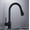 Black, variant on Kitchen Sink Faucet for Bar Farmhouse Commercial, Kitchen Faucet Mixer, Pull Out Kitchen Tap, Single Handle Single Hole 360 Rotate, Copper White/ Nickel/Gold Swivel Sink Mixer Tap