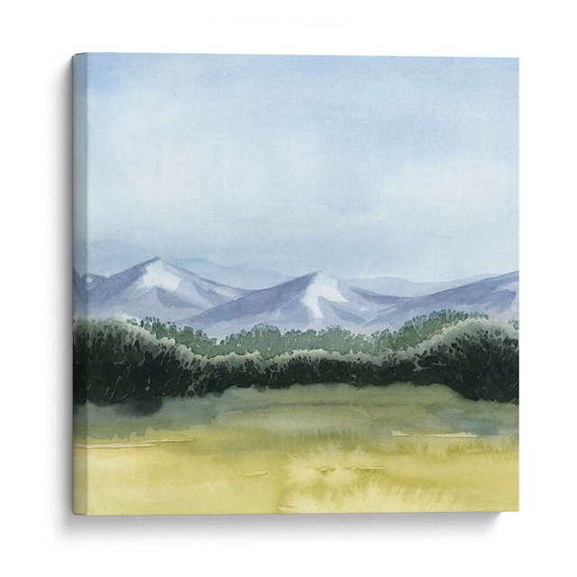 Cuadro decorativo - Blue Mountain Break Ii, Grace Popp 60x60 Canvas Lab Paisajes