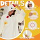 thumbnail image 2 of Disfraz de anime unisex para adultos de Navidad CHAO mono de cosplay color blanco pollo talla M, 2 of 5