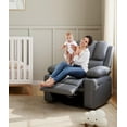 thumbnail image 5 of 22'' Oversized Massage Recliner Chair w/ Heat, 400LB Capacity, Cup Holders & Storage, 5 of 9