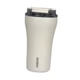 thumbnail image 2 of Taza de café de acero inoxidable, termo y botella de agua isotérmica para el gimnasio. Blanco, 2 of 9