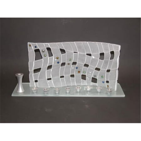 Judaica Kingdom SB-GMEN-JM27 Woven Wave Menorah