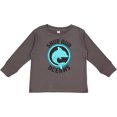 thumbnail image 3 of Inktastic Save our Oceans with Dolphin Boys or Girls Long Sleeve Toddler T-Shirt, 3 of 5