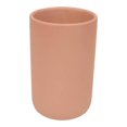 thumbnail image 1 of Porta Cepillos Hotel Style de Cerámica Diseño Liso Color Rosa, 1 of 4