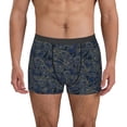 thumbnail image 1 of Fotbe Golden Peonies Calzoncillos Tipo Boxer con Bolsa de Soporte Total para Hombre, X-Temp Fresco, Transpirable y de Secado Rápido-Large, 1 of 5