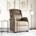 thumbnail image 5 of vidaXL Power Lift Massage Recliner Faux Leather Chair for Elderly Multi Colors, 5 of 14