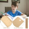 thumbnail image 4 of SHISUYAN Beige Metal Drawing Ruler for Painting with Compact Size 15 cm Easy to Carry and Store, 4 of 9