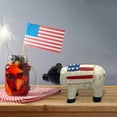 thumbnail image 3 of ​​Resin Independence Day Animal Figurines - Patriotic Desktop Decor for Holiday & Home Celebrations​​, 3 of 4