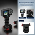 thumbnail image 2 of DJI Osmo Action 6 Magnetic Quick Release Base Mount, High-Grade ABS & Metal Gimbal Accessory for Osmo Nano, Secure Camera Attachment & Easy Setup, 2 of 7