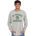 thumbnail image 3 of Funny Irish St. Patrick is My Homeboy Long Sleeve TShirt Men Women Brisco Brands S, 3 of 6