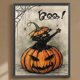 thumbnail image 1 of Pintura de diamante 5D DIY Taladro redondo completo Lámpara de calabaza de Halloween Decoración para el hogar (K912) JShteea El nuevo, 1 of 9