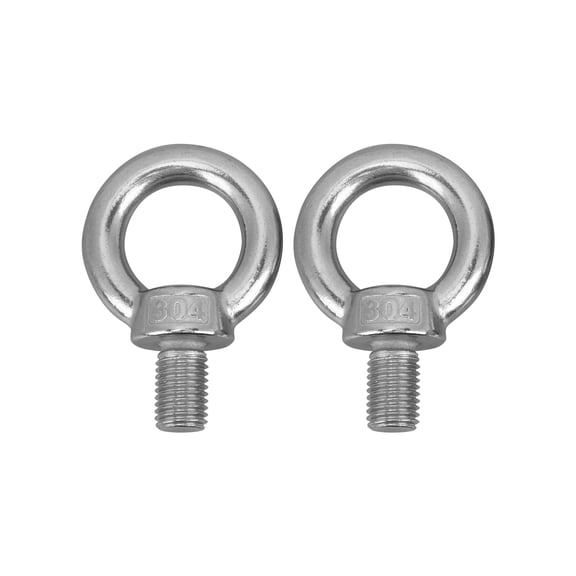 Orvunela 2Pcs Stainless Steel Lifting Ring Eye Bolt Heavy Duty M20 ...