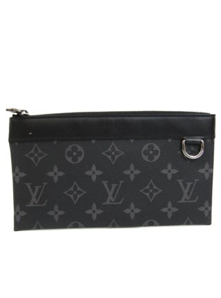 Louis Vuitton Monogram Eclipse Pochette Discovery PM M44323 Men's