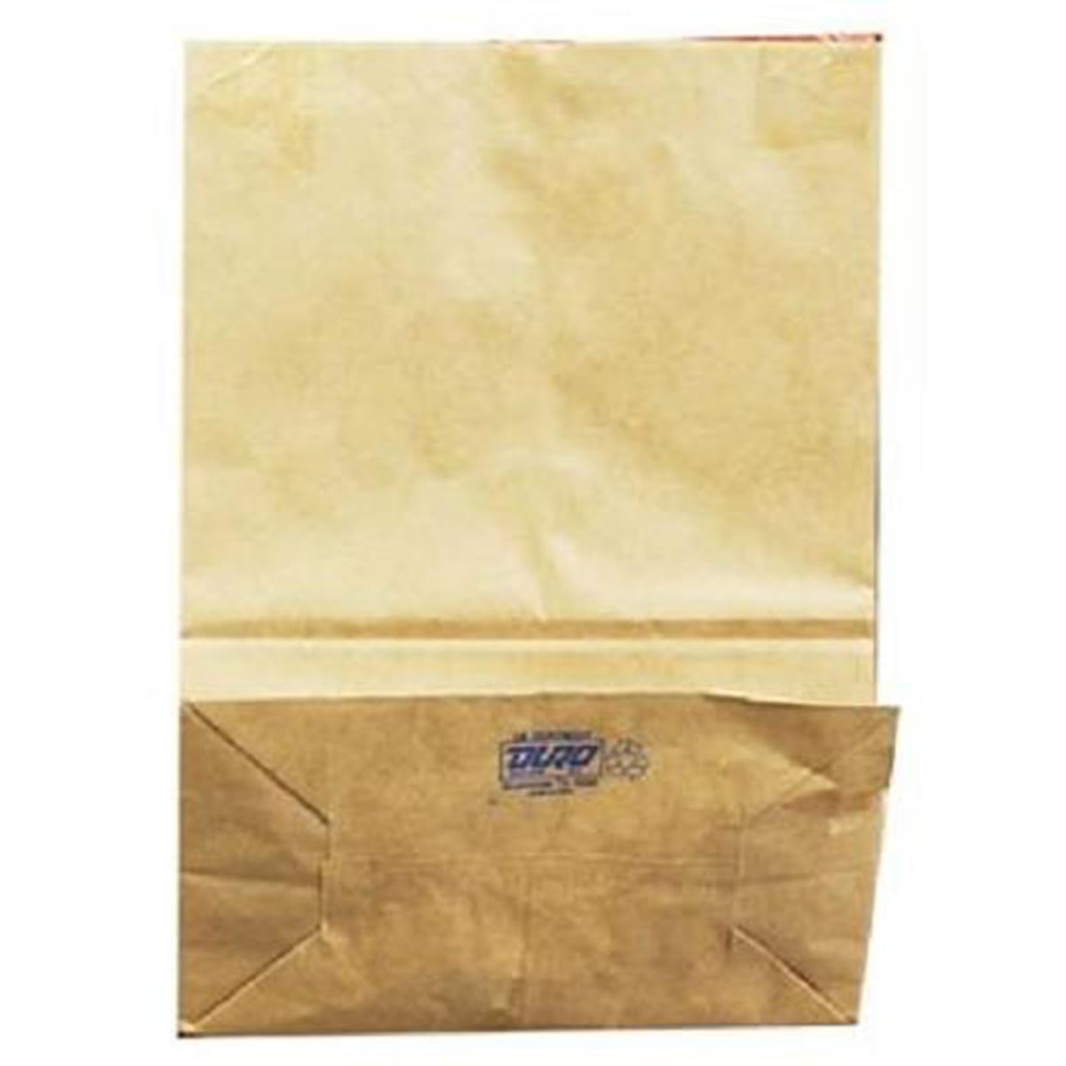 Standard 12 x 7 x 17 57lb Kraft General SK1657 1/6 BBL Paper Grocery Bag 500 Bags 