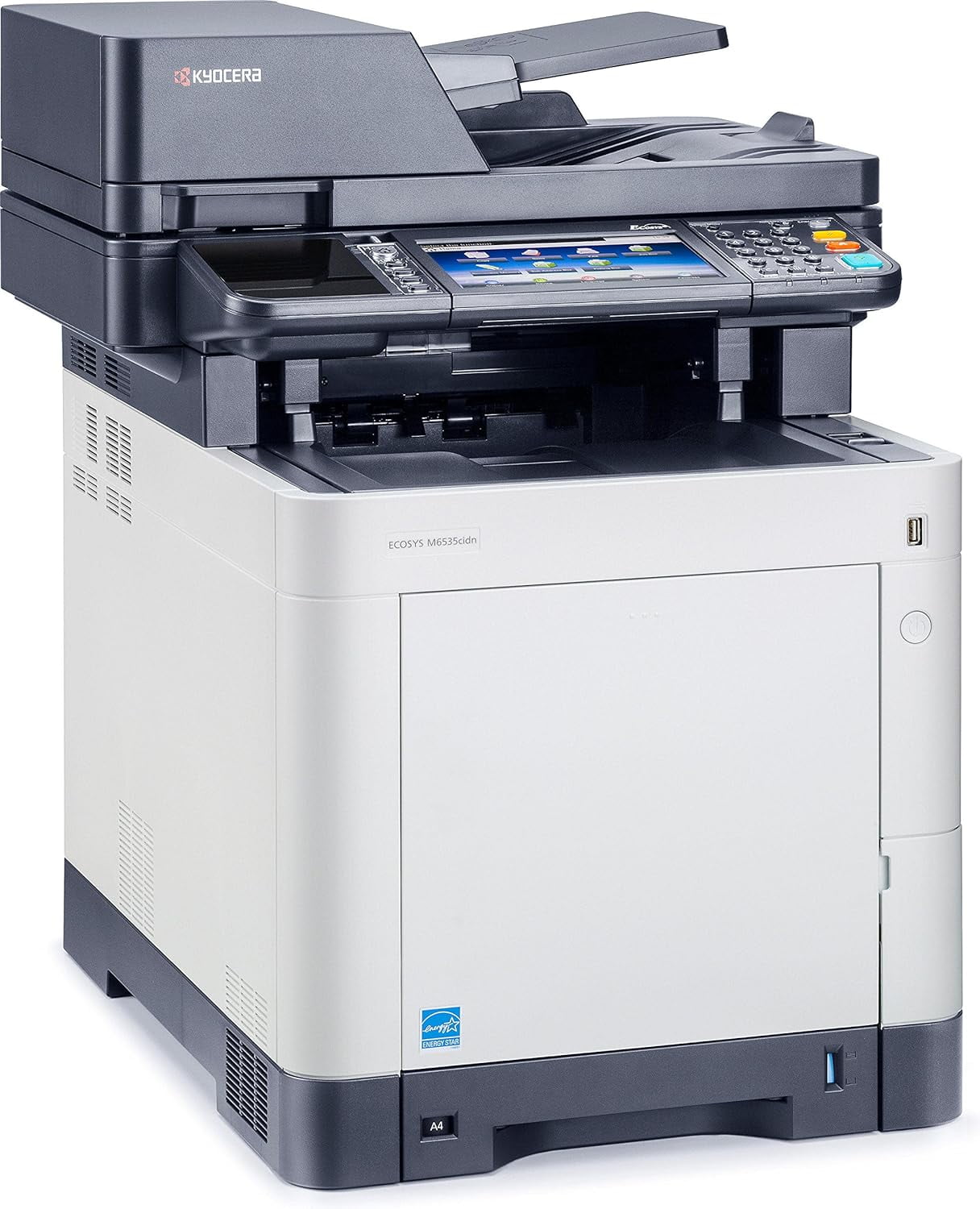 Kyocera ECOSYS M6535cidn / M6635cidn Color Multifunction Printer – 35 PPM, Print/Copy/Scan/Fax, Duplex, 1200 dpi, Network & Mobile Ready