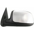 thumbnail image 2 of For GMC Sierra 1500/2500/3500 Classic 2007 Door Mirror Driver and Passenger Side | Pair | Manual | Chrome | Standard Style | Manual-Folding | Replacement For GM1320208, GM1321208 | 615343529486, 2 of 4