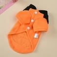 thumbnail image 4 of SPRING PARK Dog Cat Halloween Pumpkin Costume,Pet Cosplay Costumes,Puppy Warm Outfits Fleece Animal Autumn Winter Cardigan Outfits, 4 of 7