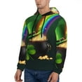 thumbnail image 3 of Bingfone St. Patrick'S Day4 Men'S Drawstring Hoodie Long Sleeve Pocket Sweatshirts-Large, 3 of 9