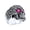 Pink-Oct, variant on Bling Jewelry Mens Mens Stainless Steel Biker Skull Ring Simulated Red Ruby CZ Eyes