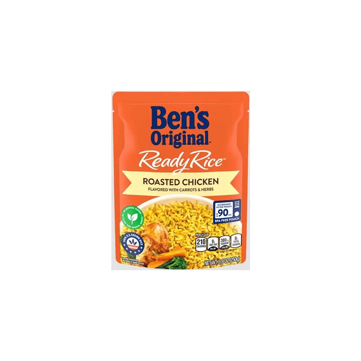 Bens Original Ready Rice Roasted Chicken Flavored Rice, 8.8 Ounce 12