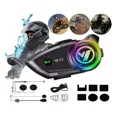thumbnail image 1 of Auriculares Para Casco Motos, Intercomunicador Casco Con Micrófono, Auricular Bluetooth 5.3 Para Motociclet, Reducción Ruido Inteligente Cvc Y Dsp, Ipx67 A Prueba Agua, Puede Conectar Dos Dispositivos, 1 of 8
