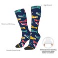 thumbnail image 4 of Fuzoiu Colorful Carp Streamer 1 Print Adult Stockings,Crew Socks,Unisex Fashion Socks, Casual Sports Socks,Comfortable Crew Socks for Everyday Wear and Sports, 4 of 6