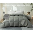 Down Comforter, Queen Size All Season Duvet Insert, Luxurious Hotel