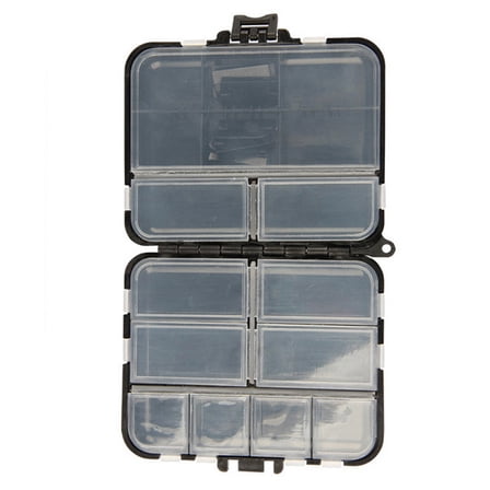 OULII Fishing Tackle Boxes Bait Case Organizer 2-Pack Storage