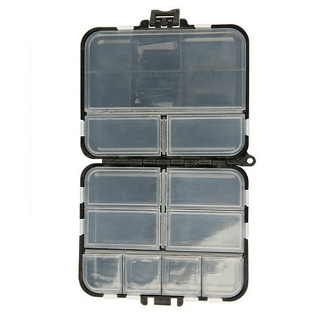 OULII Fishing Tackle Boxes Bait Case Organizer 2-Pack Storage
