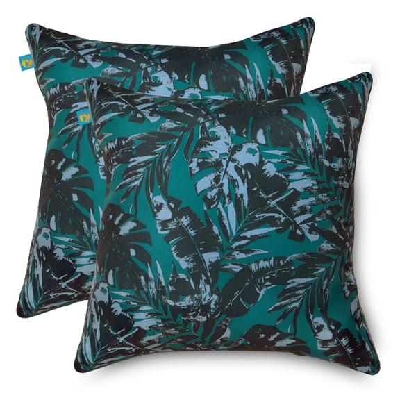 Classic Accessories POFP1818 18 x 5 in. Water Resistant Accent Pillows, Olympic Forest