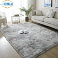 thumbnail image 1 of SUSUZI 5 x 7 ft Shaggy Area Rugs for Bedroom Living Room Modern Large Fluffy Floor Rugs Soft Carpet Rugs Home Décor, Grey, 1 of 9