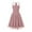 Pink, variant on LYEAA Vintage Dresses for Women 50s Plus Size Crew Neck Sleeveless Flowy Mesh Elegant Ball Gown Midi Dresses Solid Casual Dressy A-line Zipper Dresses Comfort Holiday Dresses Blue M