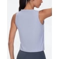thumbnail image 3 of Dragon Fit Workout Tank Tops for Women 3 Pack Quick Dry Athletic Running Sleeveless Shirts, 3 of 6