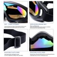 thumbnail image 4 of Protective Winter Windproof Dustproof Outdoor Sports Snowboard Moto Cycling Eyewear Glasses Ski Goggles (Gray flake), 4 of 7