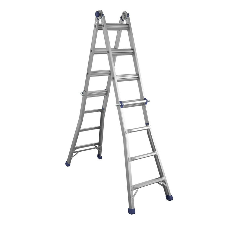Easy Access AllinOne Telescopic Aluminium Ladder Multifold Ladders