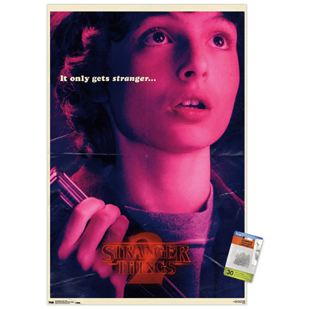 Netflix Stranger Things: Season 2 - Mike Wall Poster with Push Pins, 22.375" x 34"