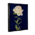 thumbnail image 3 of Stupell Industries Bold Rose Bloom Painting Painting Jet Black Floating Framed Canvas Print Wall Art, Design by Liz Jardine, 3 of 6