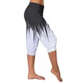 thumbnail image 6 of Generic Women's Yoga Capri Pants Loose High Waisted Sweatpants Lounge Pants Running Gym Short Pants with Pockets, 6 of 6