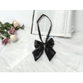 thumbnail image 5 of INSPIRE CHIC Women's Adjustable Solid Pre-Tied Bowknot Self Halter Neck Bow Tie Black 13*16cm/5.12"*6.30", 5 of 5