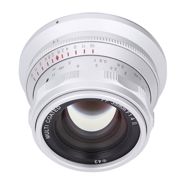 Lente De Retrato De Marco Entero De 35 Mm F1.4, Lente De Cámaa De Enfoque Manual De Gran Apertura Para Montura Z Para Z30 Z5 Z6 Z6ii Z7 Z7ii Z8 Z9 Zfc